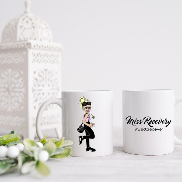 Miss Recovery - We Do Recover - Mug by EMMA